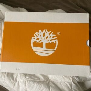Timberland Shoe Box - Orange and White